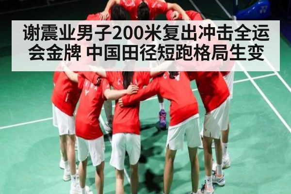 谢震业男子200米复出冲击全运会金牌 中国田径短跑格局生变